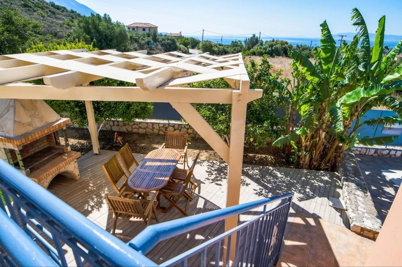 Villa Xenia In Karavados Village, Private Pool, Barbecue, Top View!