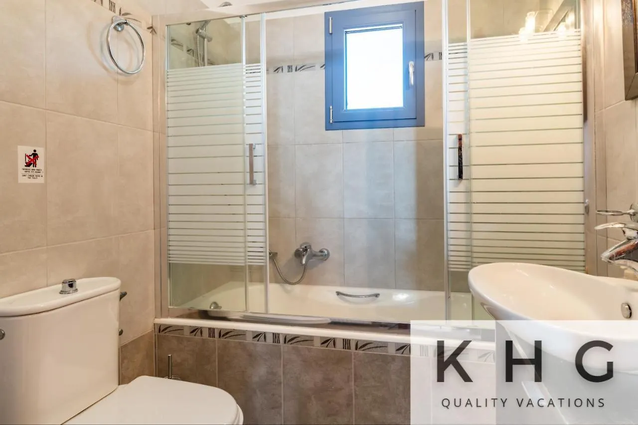 Villa Xenia In Karavados Village, Private Pool, Barbecue, Top View!